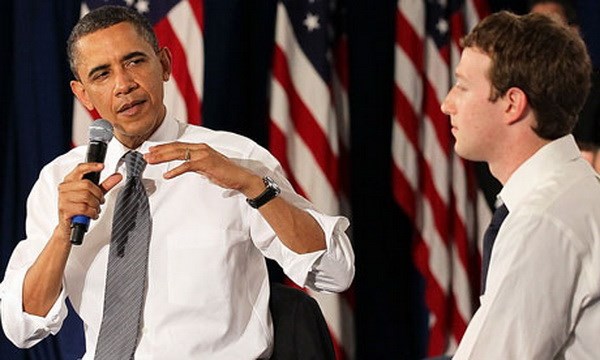 Ông Obama và Zuckerberg hẹn nhau đàm đạo qua Facebook Live