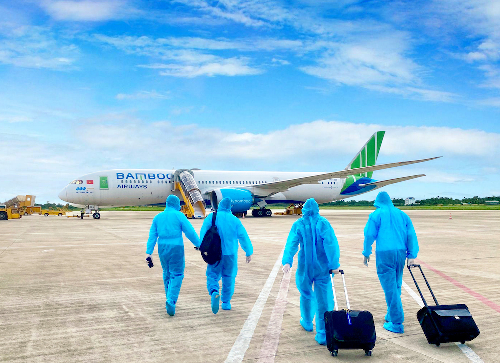 Bamboo Airways phối hợp tổ chức các chuyến bay đặc biệt đưa người Gia Lai về từ TP Hồ Chí Minh và Bình Dương