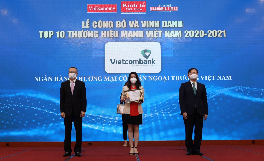 Vietcombank - Top 10 Thương hiệu mạnh Việt Nam 