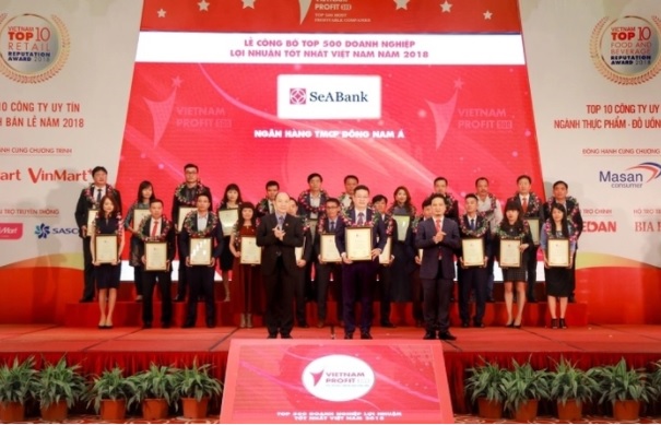 SeABank nằm trong nhóm 90 doanh nghiệp tư nhân lợi nhuận tốt nhất Việt Nam