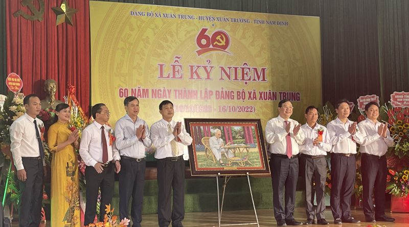 Đảng bộ xã Xuân Trung (Xuân Trường, Nam Định) kỷ niệm 60 năm thành lập