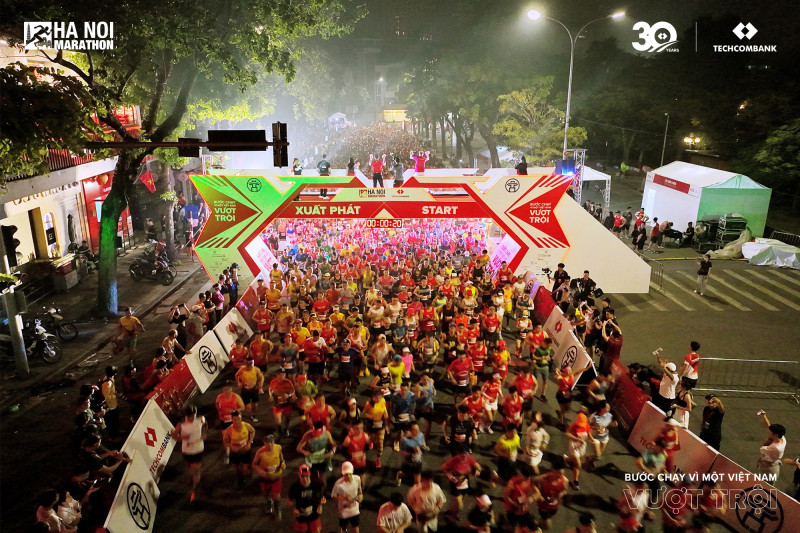 Sắp diễn ra giải Marathon Quốc tế Hà Nội Techcombank mùa thứ 3