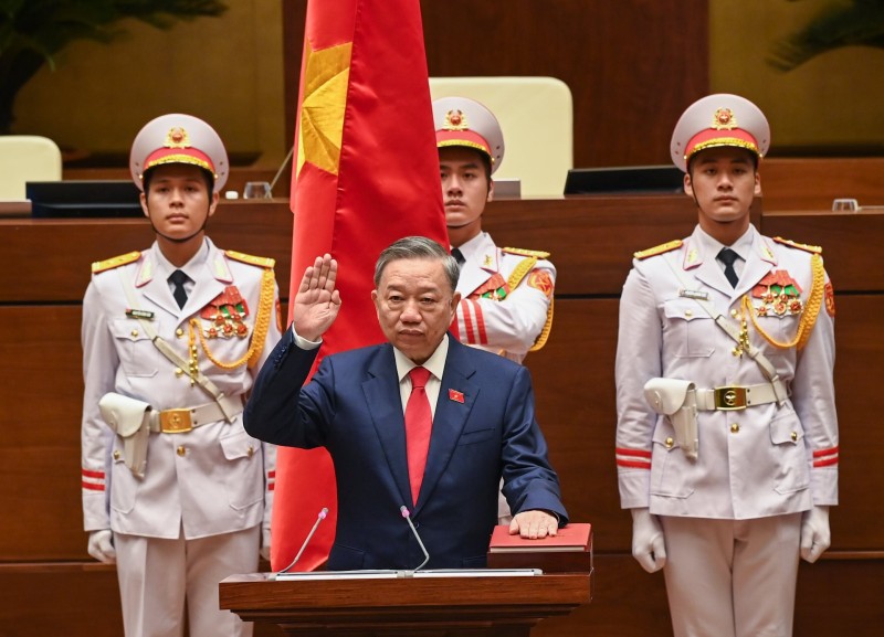 Ông Tô Lâm được Quốc hội bầu làm Chủ tịch nước