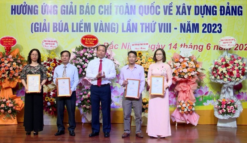 Bắc Ninh: Tổng kết trao giải Báo chí Ngô Gia Tự năm 2022